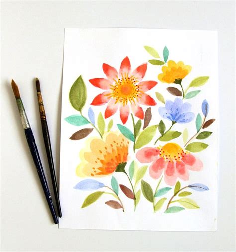 Diy watercolor flowers by marie boudon is designed for people who love modern, vibrant and spontaneous watercolors and are hypnotized by the beautiful colors and textures of flowers! Paint Beautiful Watercolor Flowers in 15 Minutes ...