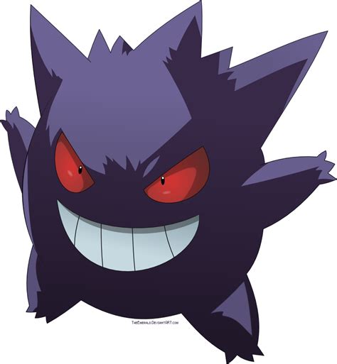 Free Gengar Pokemon Vector By Emerald Stock On Deviantart