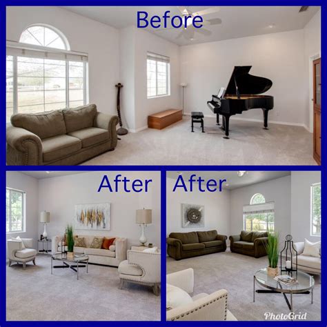 Before And After Home Staging Amanda Pinkerton