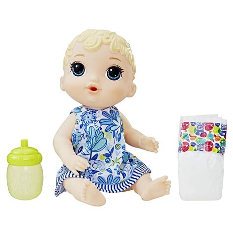 Lil Sips Blonde Baby Doll Drinks From Her Bottle By Baby Alive