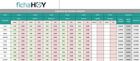 Organizar Madre Beneficio Plantilla Excel Para Calcular Horas