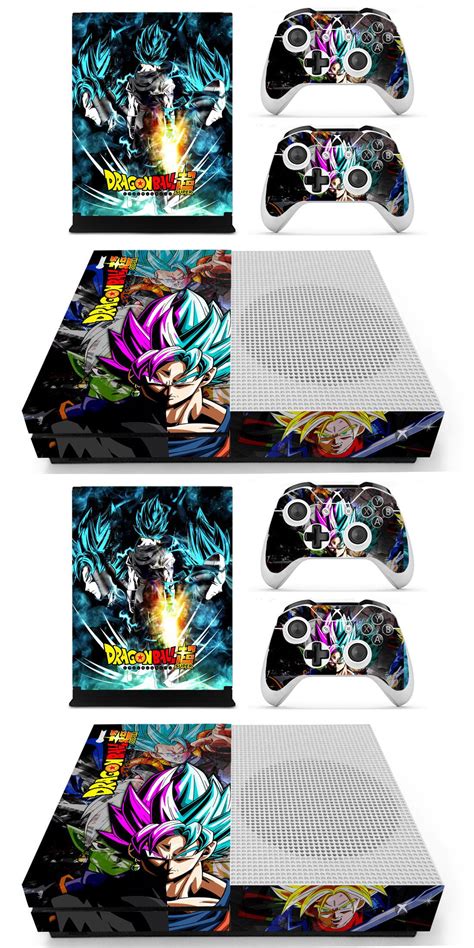 Faceplates Decals And Stickers 171668 Xbox One S Slim Dragon Ball Z