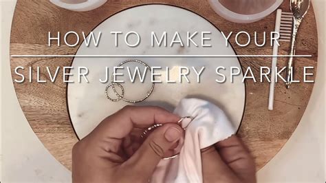 How To Clean Sterling Silver Jewelry Youtube