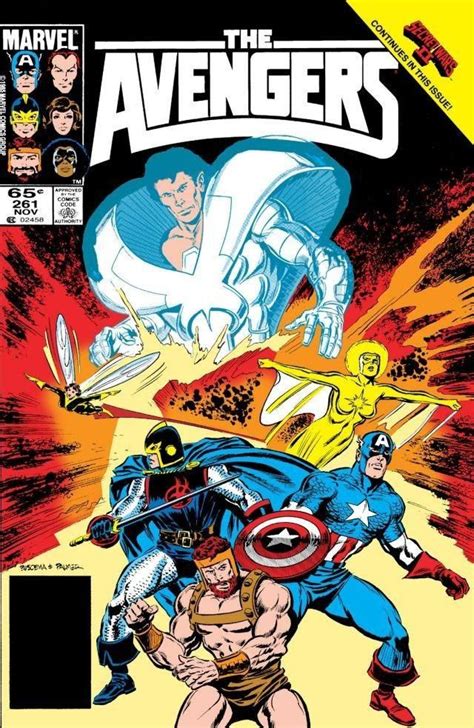 Avengers Vol 1 261 Marvel 1985 Beyonder Captain America Marvel Comics