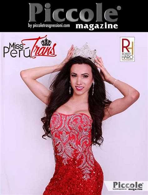 Intervista a Vannia Gala Miss Perù Trans Il Piccole Magazine