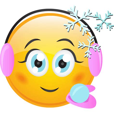 Snow Loving Smiley Love Smiley Funny Emoticons Funny Emoji Faces
