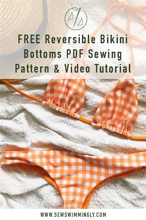 Learn How To Sew Your Own Diy Reversible Bikini With This Easy To