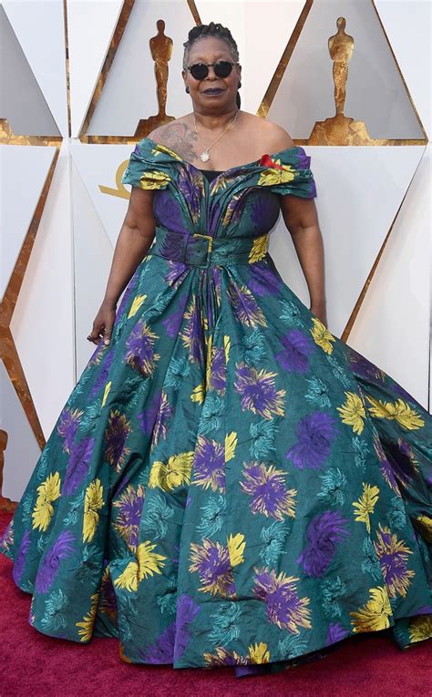 Whoopi Goldberg From 2018 Oscars Red Carpet Fashion E News