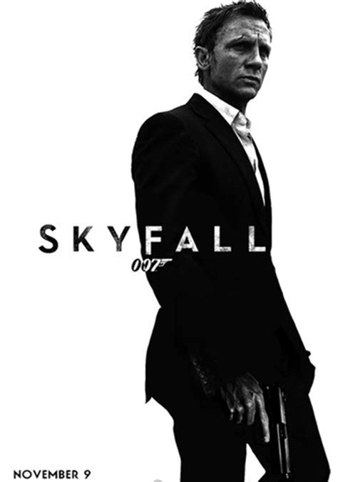 Daniel Craig As James Bond Skyfall Movie Poster Skyfall Photo 8