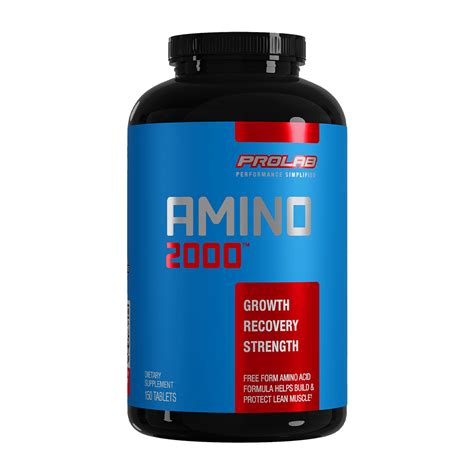 Prolab Nutrition Amino 2000 Alpha Fitness Supplements