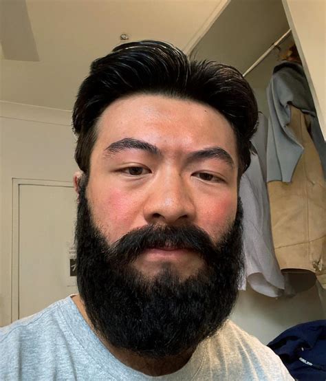 asians with beards