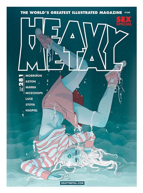 Preview Heavy Metal Page Of Heavy Metal Comic Metal