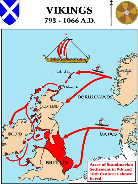 Medieval Europe In Pics — Viking Settlements In The British Isles