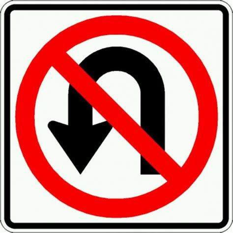 Sda Preguntas ¿qué Signos Prohíben Girar A La Izquierda