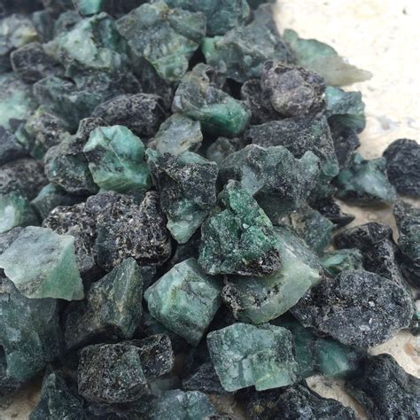 Emerald Gemstones Raw Natural