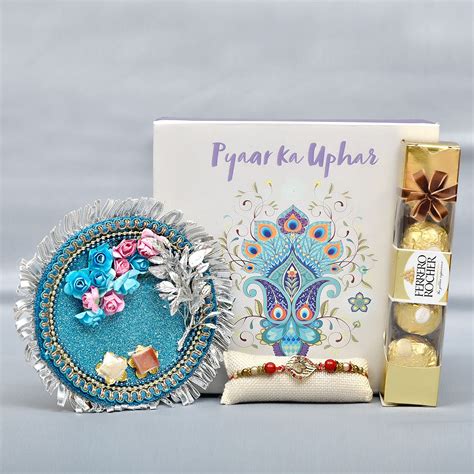 Send Rakhi Hamper With Chocolates Online In India Rakhi Gifts Rakhi