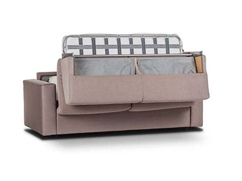 In vera pelle con letto palio con divano cm 216 x 99 e materasso cm 160 x 195 h. Divano letto Divano letto con materasso in memory h 18 Md ...