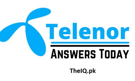 Telenor Daily Quiz Answers Today 07 October 2023