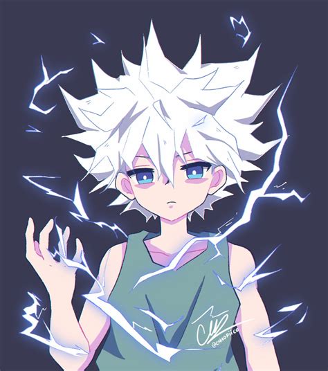 Chao On Twitter Killua Sketches Drawings