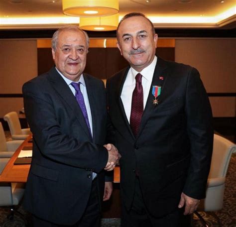 Abdulaziz Kamilov meets with Turkey's Foreign Minister