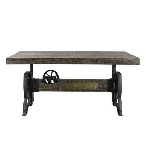 Rustic Industrial Wind Up Adjustable Dining Table Bar Tables Online