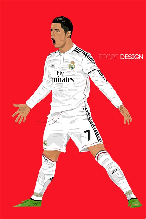 Cristiano Ronaldo Vector Work By Sportdesignom On Deviantart