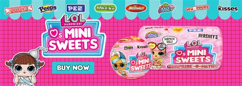 Lol Surprise Loves Mini Sweets Dolls With Surprises Candy Theme