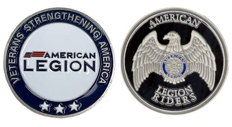 Legion Logo Legion Riders Coin American Legion Flag And Emblem