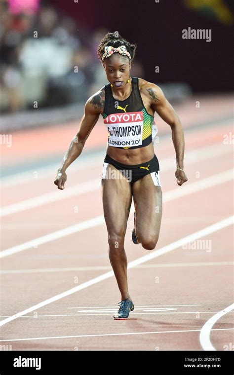 Elaine Thompson Jamaica 100 Metres Women Semi Final Iaaf World