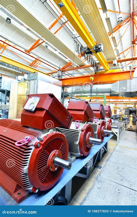 Mechanical Engineering Motor Manufacturing Industry 4de