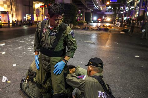 Bangkok Shrine Explosion Witness The Aftermath In Photos Time