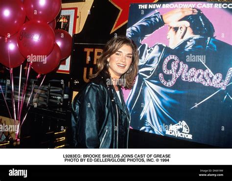 Aug 13 1994 L9283eg Brooke Shields Joins Cast Of Grease Ed Geller