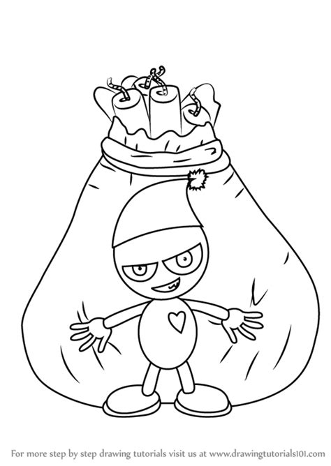 Gangster graffiti drawings drawing characters gangsta sketches skull thug cholo street eye easy. Learn How to Draw a Cartoon Gangster (Cartoons for Kids ...