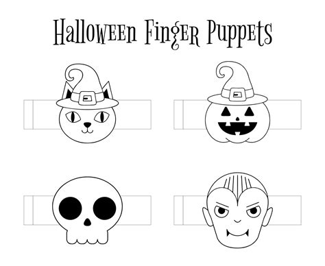 Free Printable Halloween Craft Templates Fillable Form 2023