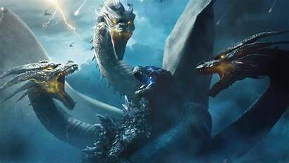 Godzilla Ghidorah King Monsters 4k Wallpapers Hdwallpaperslife