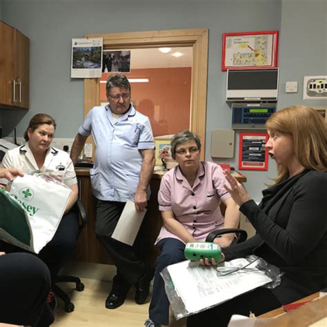 Shu Nursing Student Builds Relationship With Irish Community Hospital