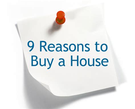 9 Reasons To Buy A House Inlanta Mortgage