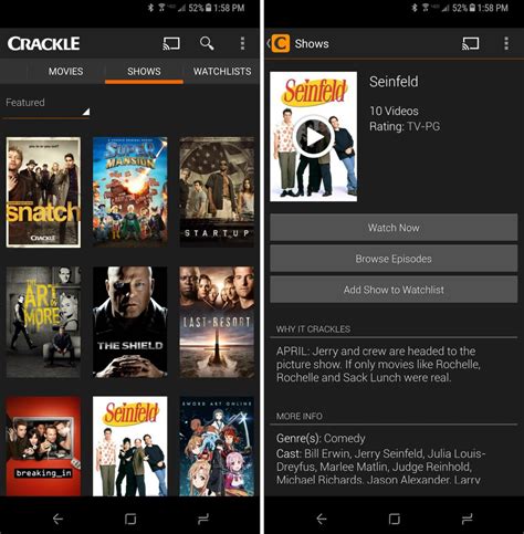 Stream free movies & tv anonymously. Watch TV for free with these 10 Android apps | Greenbot