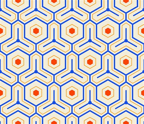 Vintage geometric pattern inspired by The Grammar of Ornament ...