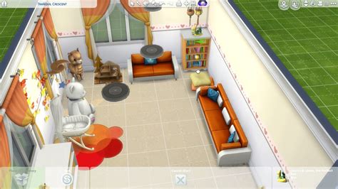 Baby Nursery The Sims 4 Room Build Cc Youtube