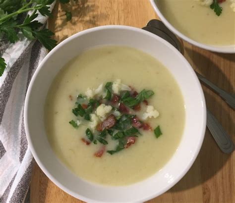 Creamy Cauliflower Leek And Potato Soup The Hungary Soul