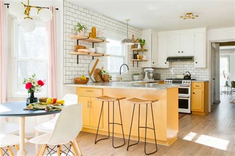 20 Easy Ways To Get The Breezy Boho Kitchen Of Your Dreams Yellow