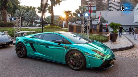 Chrome Turquoise Lamborghini Gallardo Youtube