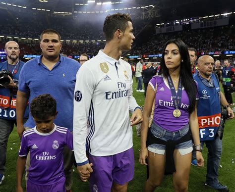 Cristiano Ronaldo Girlfriend Georgina Rodriguez Celebrates With Real Madrid Star Daily Star