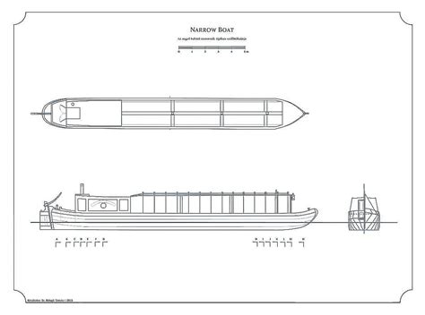 Barge Narrow Boat Ship Model Plans Best Ship Models