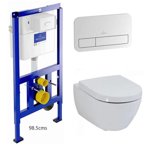 Villeroy And Boch Subway 20 Rimless Wall Hung Toilet And Viconnect