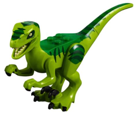 Lego Raptor Velociraptor 10757 Green Back Jurassic World Dinosaur Authentic Ebay