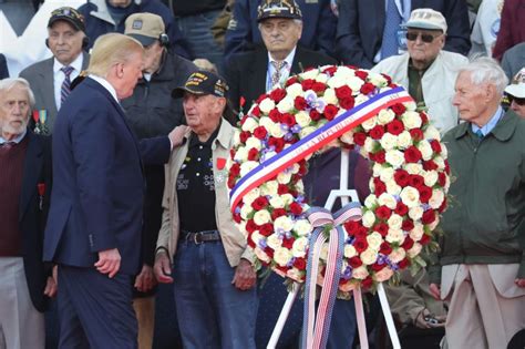 Donald Trump Leaders Honor Allied Victory On D Day 75th Anniversary