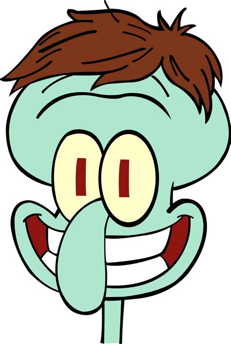 Smile Squidward By Animalsss On Deviantart