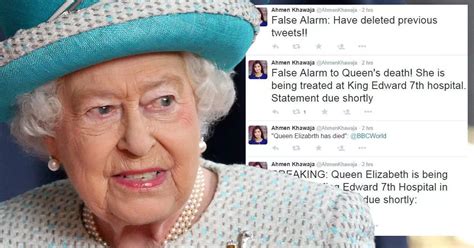 queen is dead tweet blunder journalist believed bbc s royal obituary rehearsal was real